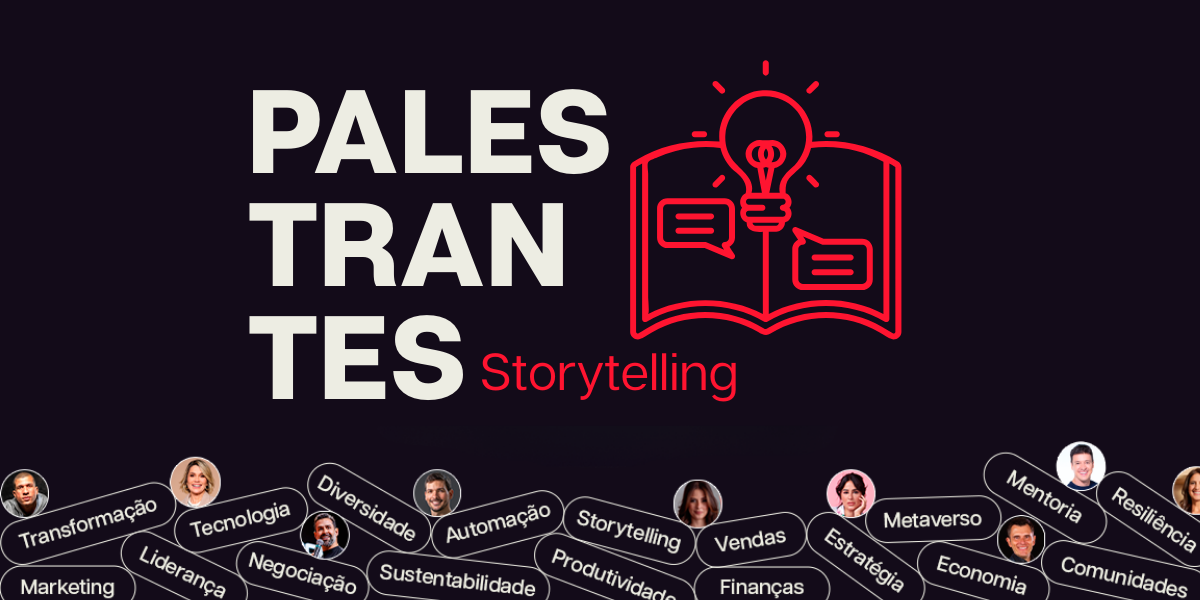 Storytelling em palestras: como criar começo, meio e fim que conectam com o público